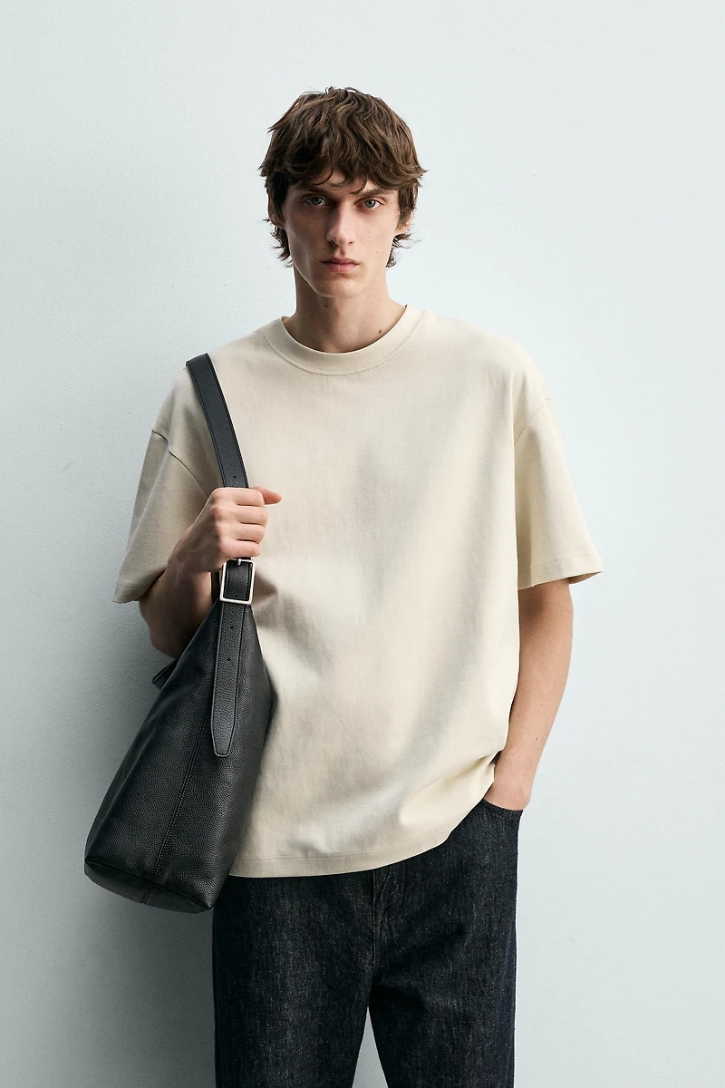 RELAXED FIT INTERLOCK T-SHIRT