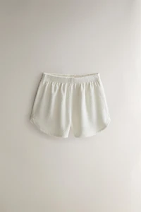 COTTON TERRYCLOTH BEACH SHORTS