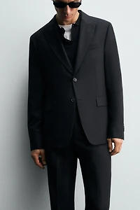 HERRINGBONE SUIT BLAZER