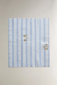 FISH PRINT PAPER NAPKINS (PACK OF 30)