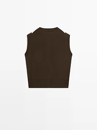 Cardigan losangé