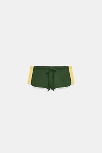 MINI SHORTS WITH SIDE STRIPE