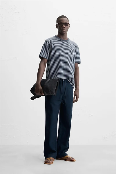 SWEAT JACQUARD RAYÉ