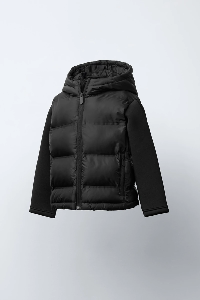 COMBINATION QUILTED JACKET
