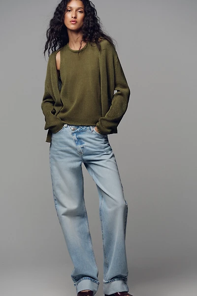 TOP EN MAILLE 100 % COTON