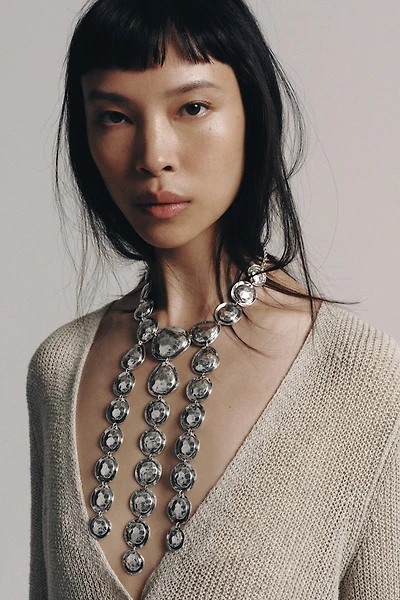 METAL PIECE NECKLACE