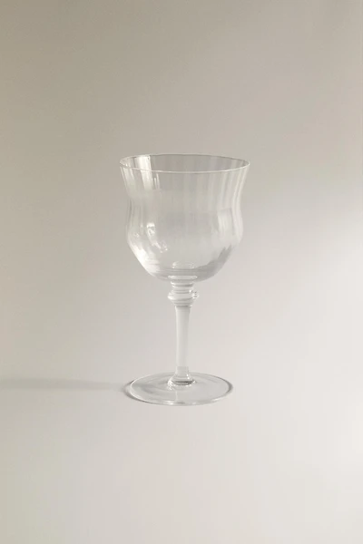 GRAND VERRE À PIED