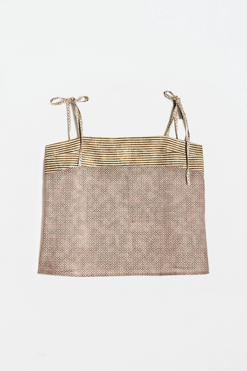 TOP À MOTIFS MIXTES | KATHARINE POLE