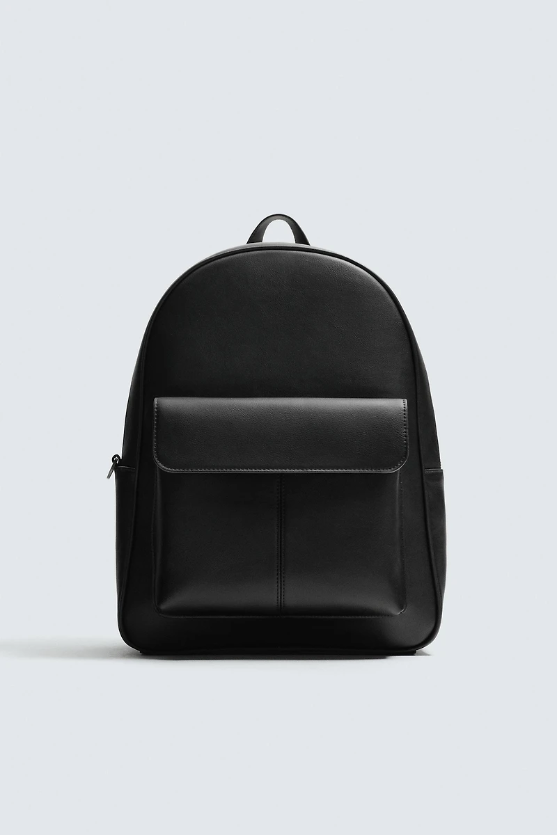 FLAP POCKET BACKPACK