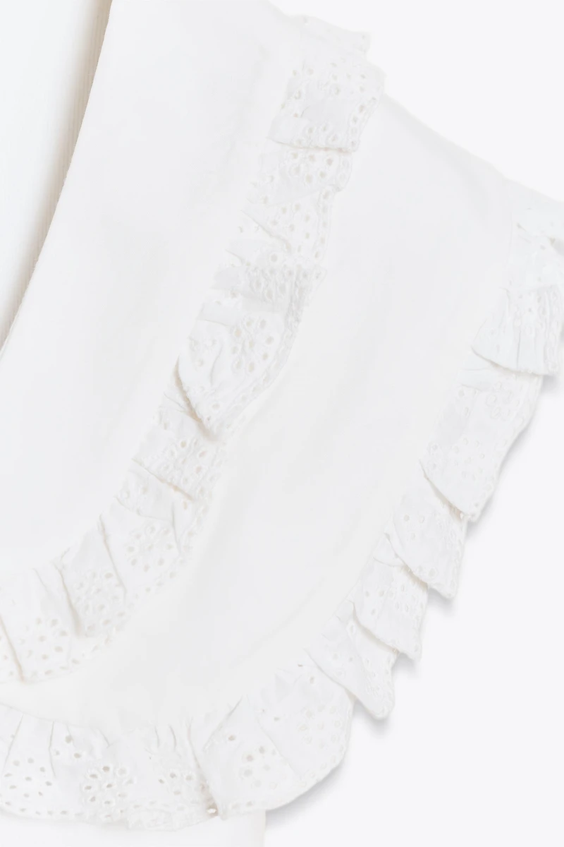 PETER PAN COLLAR T-SHIRT