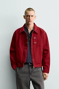 BOXY FIT FIREMAN CLASP JACKET