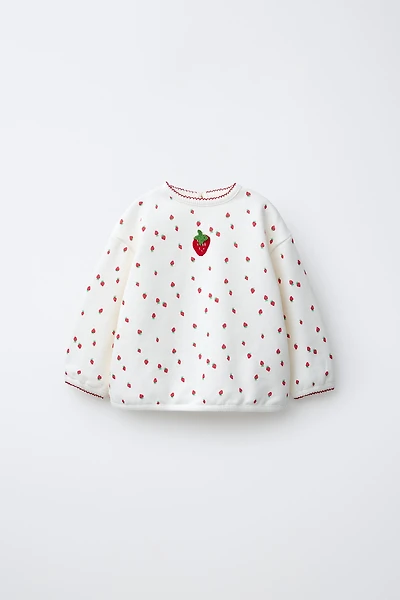 SWEAT À IMPRIMÉ FRAISES