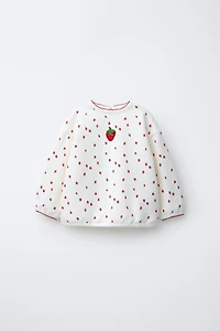SWEAT À IMPRIMÉ FRAISES