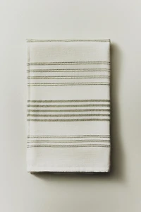 STRIPED COTTON TERRYCLOTH KITCHEN TOWEL