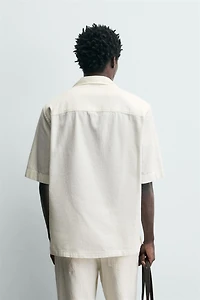 COTTON - LINEN SHIRT