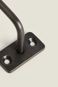 PACK OF SMALL DARK METAL HOOKS
