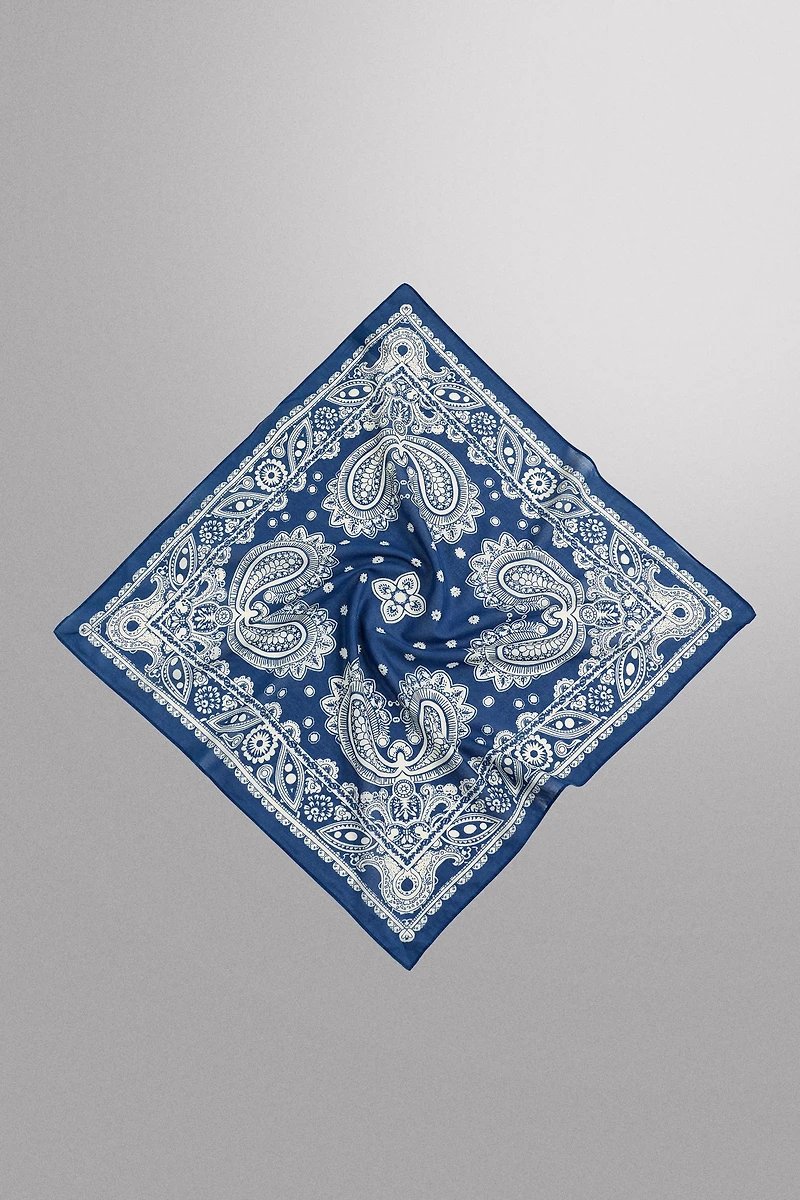 BANDANA À IMPRIMÉ PAISLEY