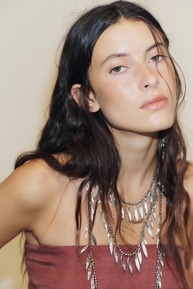 ASYMMETRIC BANDEAU TOP