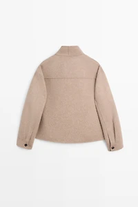 Veste courte en laine