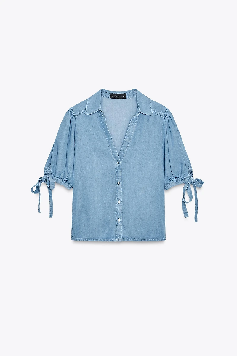 SHORT SLEEVE TIE SHIRT