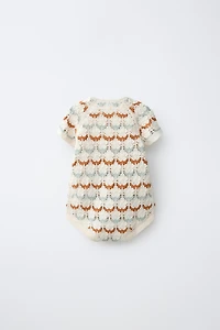 CROCHET KNIT JUMPSUIT