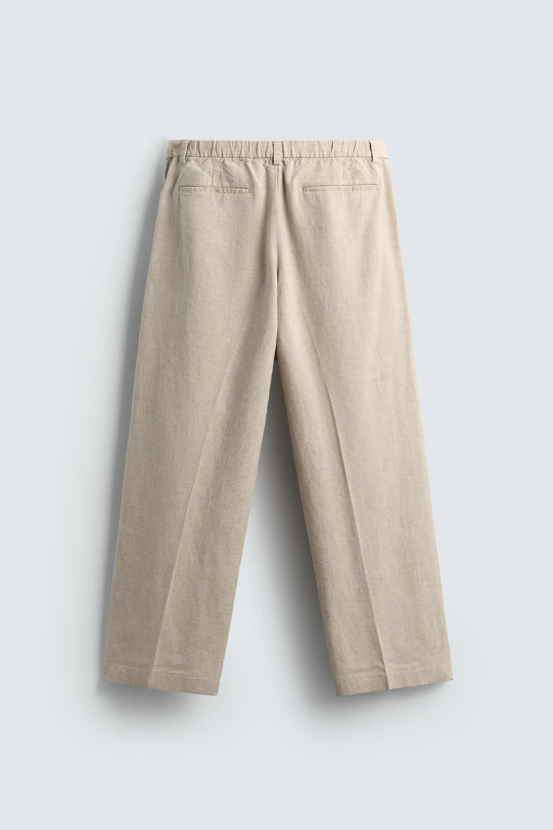 FLOWY LYOCELL - LINEN PANTS