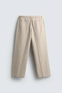 FLOWY LYOCELL - LINEN PANTS