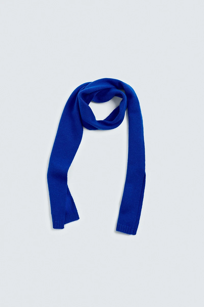SHORT WOOL - CASHMERE SCARF