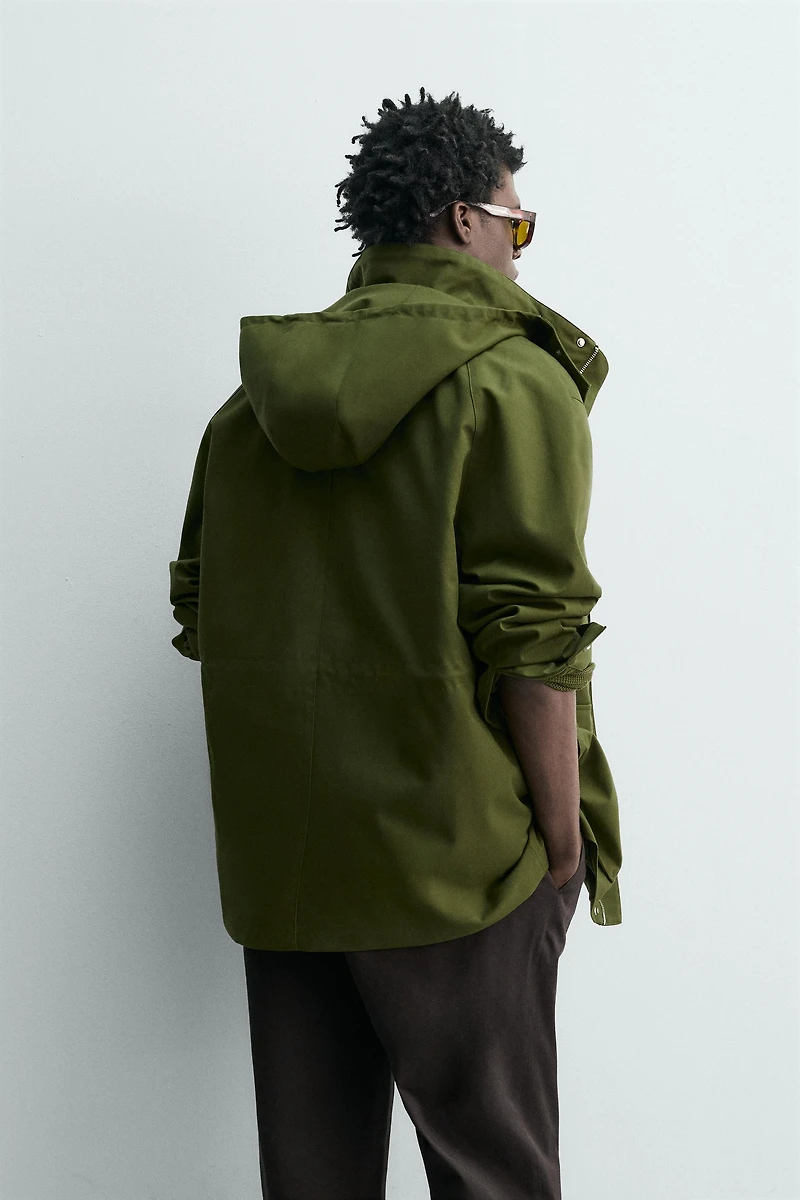 TECHNICAL PARKA WITH REMOVABLE VEST