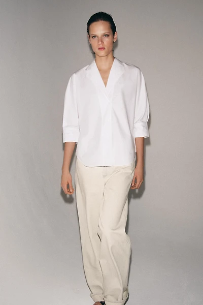 V-NECK SHIRT ZW COLLECTION
