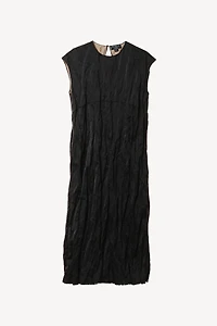 WILLY CHAVARRIA X ZARA WRINKLED MIDI DRESS