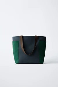 PATCH SHOPPER BAG