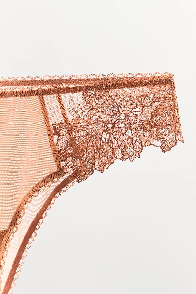 MESH LACE PANTIES