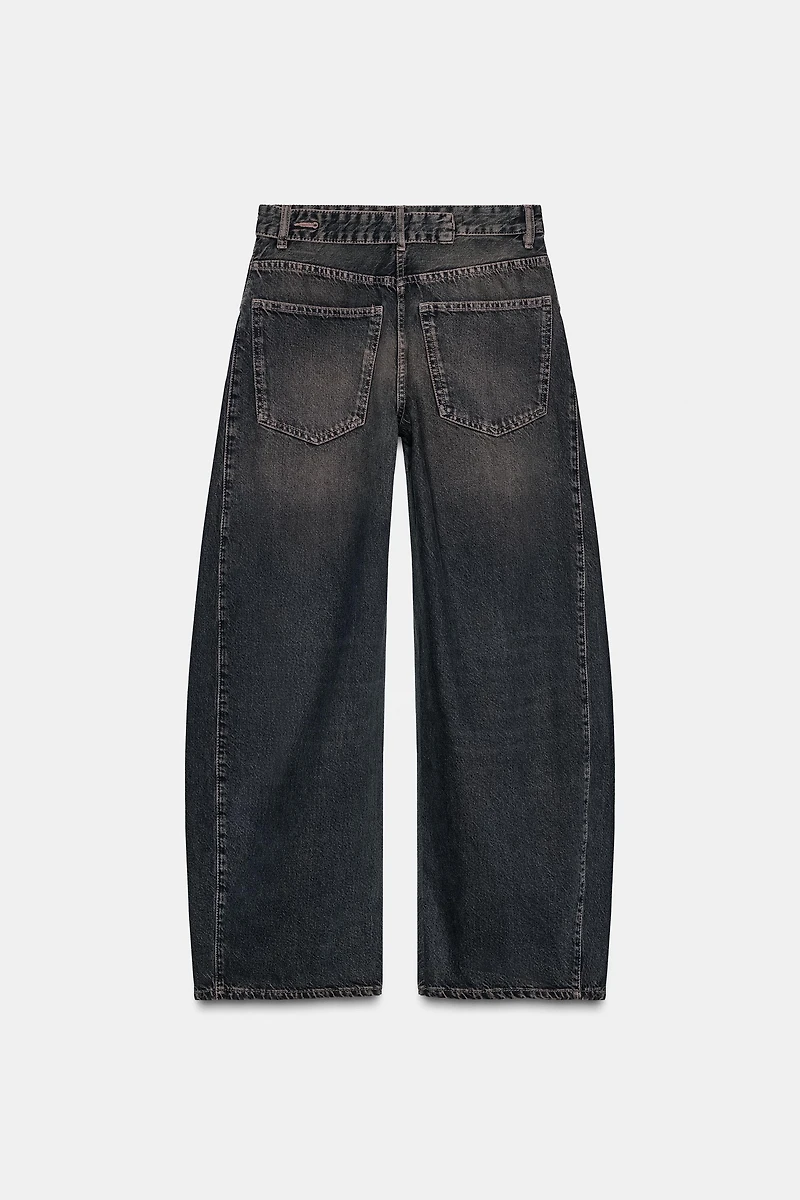 JEAN TRF OVERSIZE TAILLE BASSE