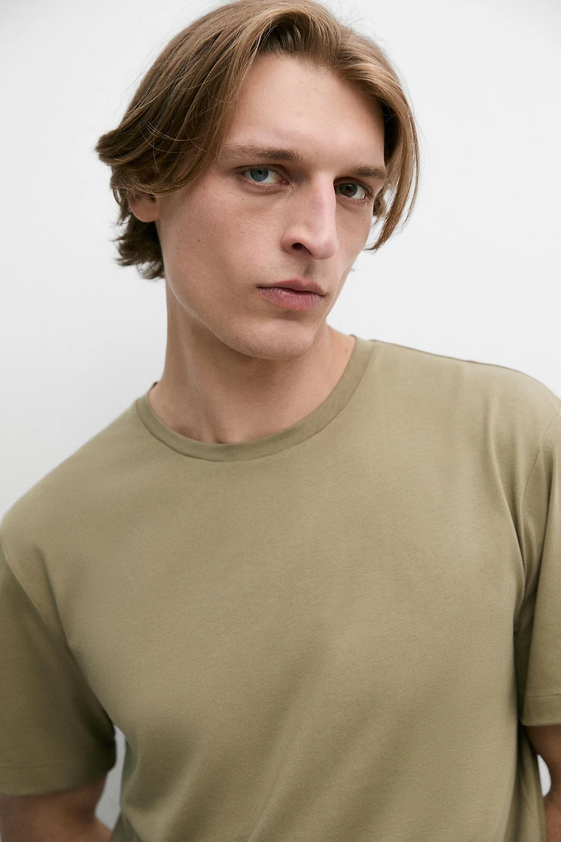 T-shirt manches courtes 100 % coton