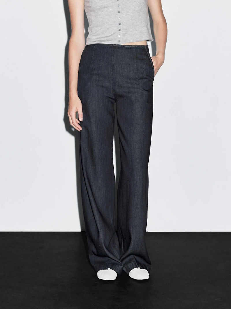 Jean barrel fit