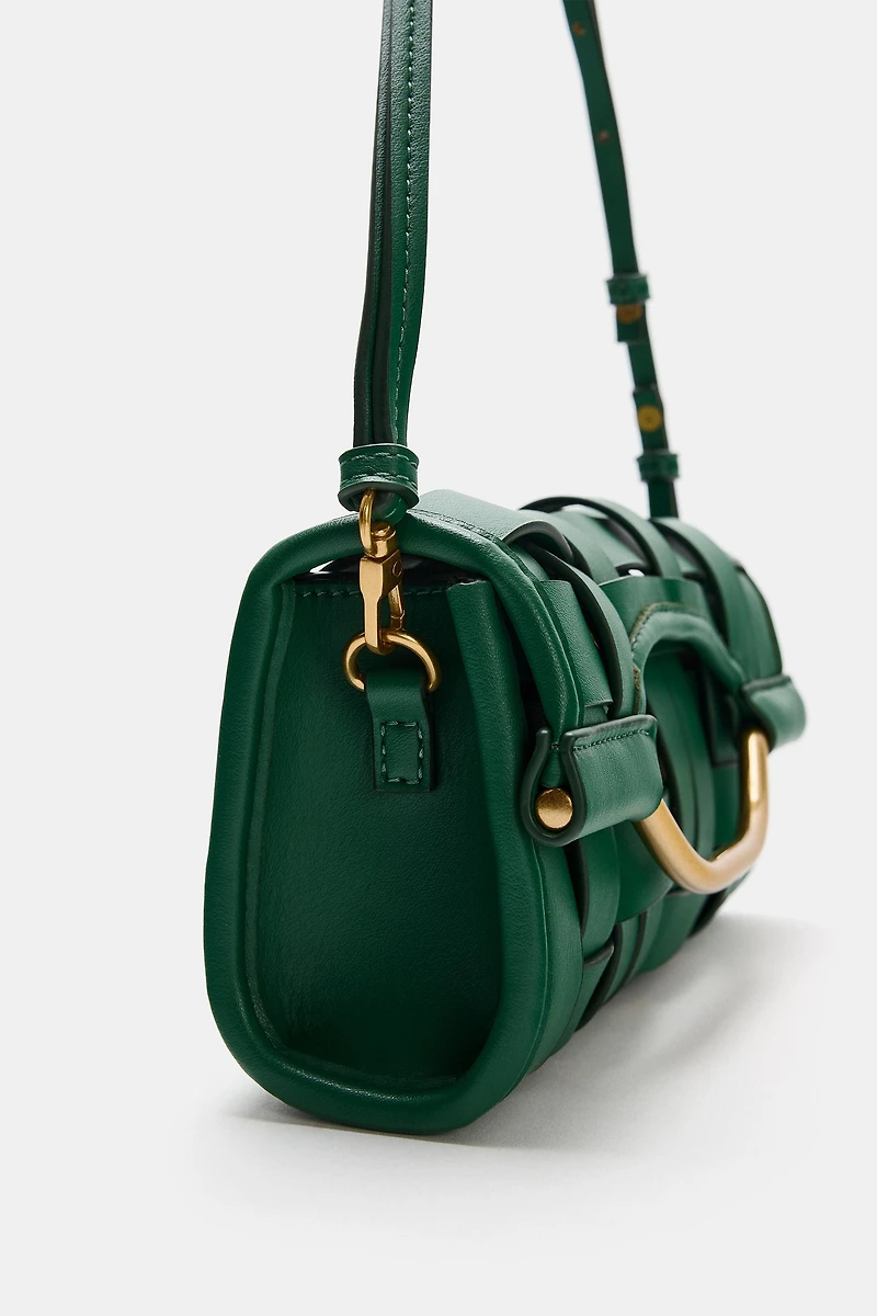 WOVEN EFFECT BAG