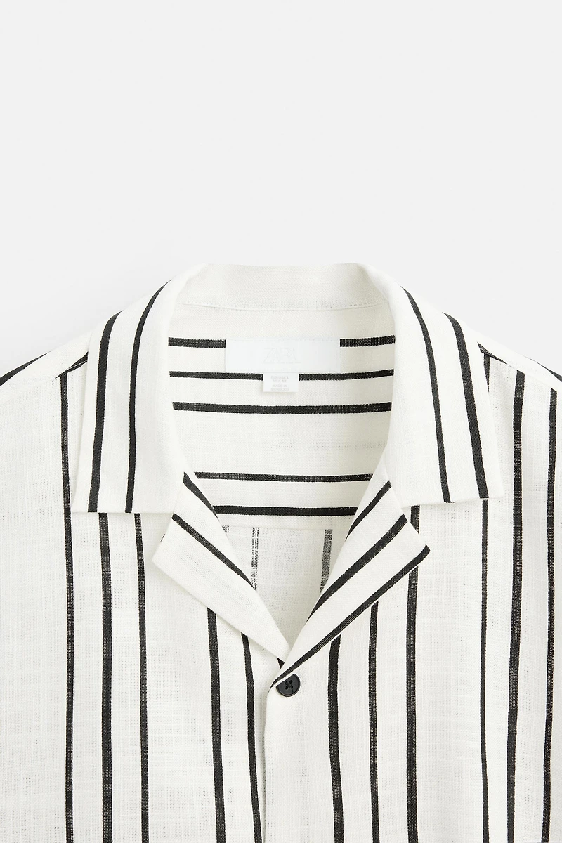 FLOWY STRIPED SHIRT