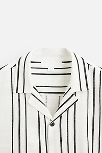 FLOWY STRIPED SHIRT