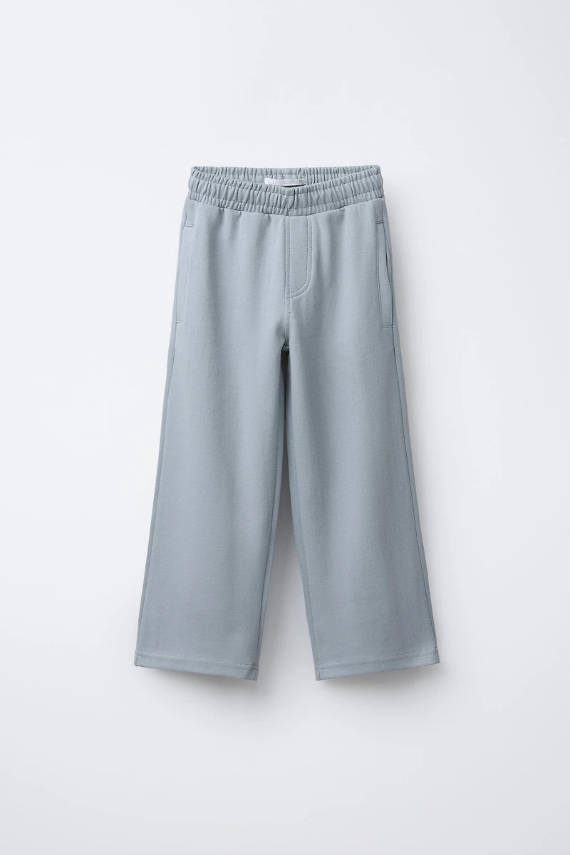 INTERLOCK PIQUÉ POLO AND PANTS SET