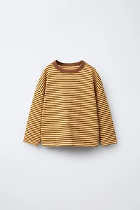 HEAVY WEIGHT STRIPED T-SHIRT