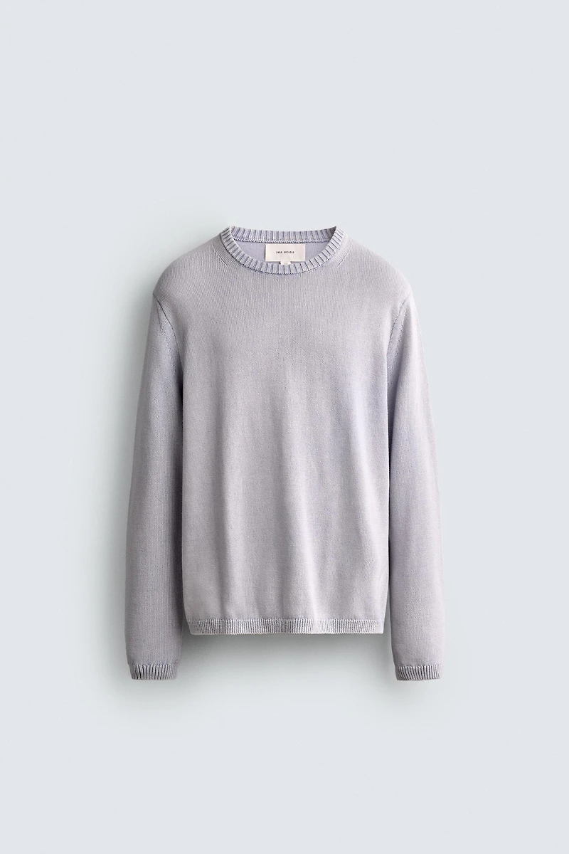 RELAXED FIT COTTON JUMPER