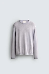RELAXED FIT COTTON JUMPER