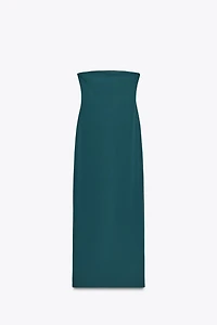 STRAPLESS DRESS