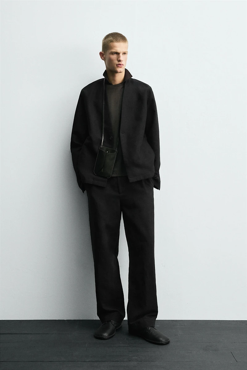 COTTON-LINEN SUIT BLAZER