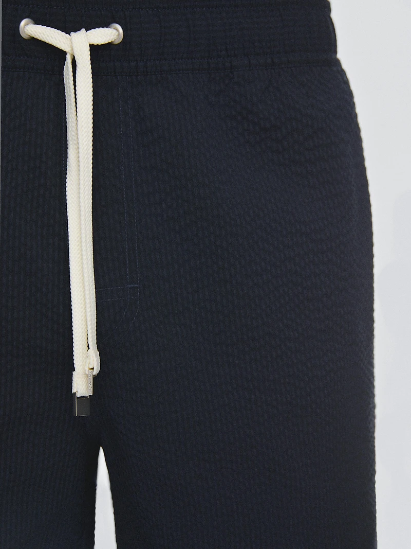 Maillot de bain uni texturé