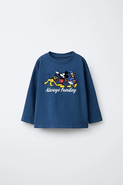 MICKEY MOUSE AND FRIENDS © DISNEY MEDIUM WEIGHT T-SHIRT