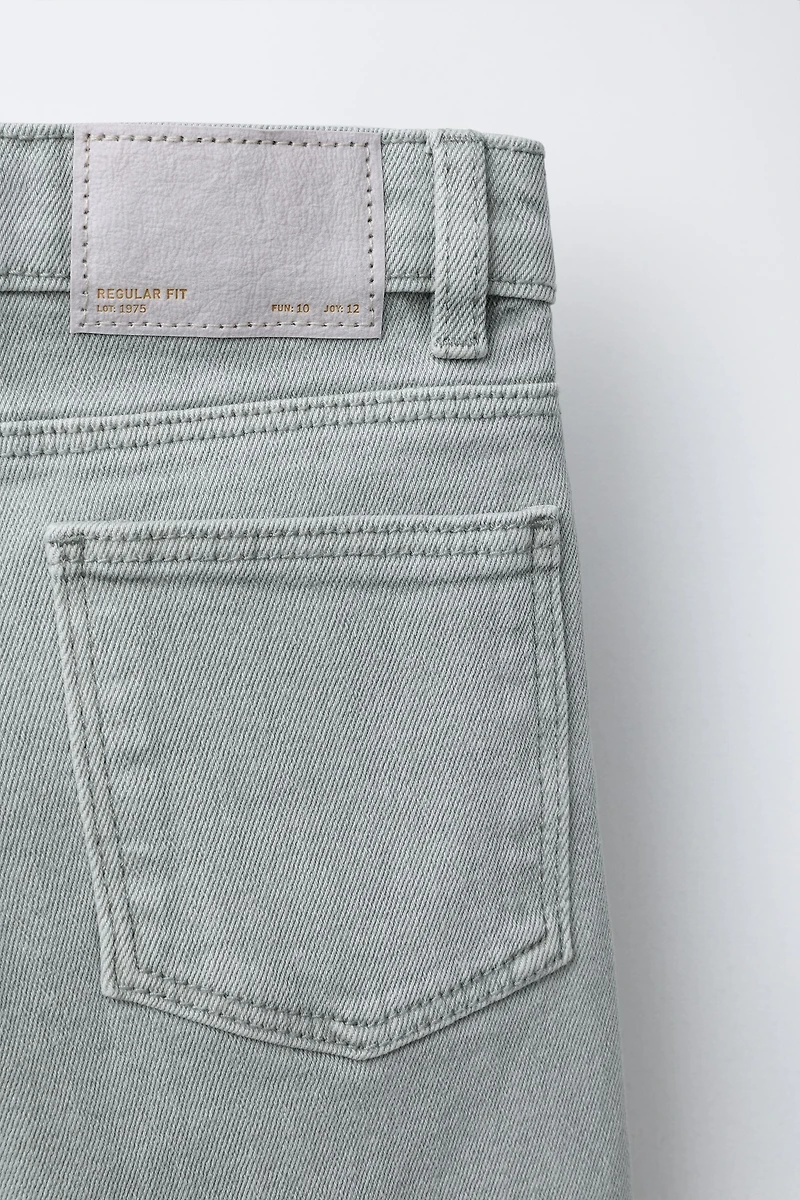 PANTALON DROIT EN SERGÉ