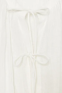 BLOUSE EN LIN À NŒUDS ZW COLLECTION
