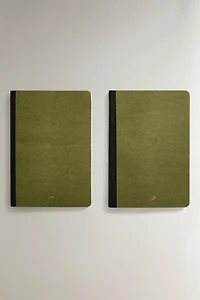 PLAIN A5 NOTEBOOK (SET OF 2)